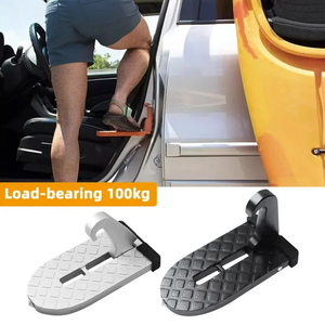 Foldable <b>Car</b> Roof Rack Step <b>Car</b> Door Step Multifunction Universal Latch <b>Hook</b> Foot Pedal Safety <b>Car</b> Accessories - Product Image 4