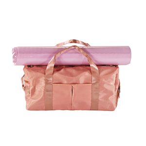 กระเป๋าโยคะขนาดใหญ่แบบกำหนดเองได้ กระเป๋ากีฬาอเนกประสงค์สำหรับผู้ชายและผู้หญิง กระเป๋าสำหรับฝึกว่ายน้ำ กระเป๋ากีฬาพกพาสะดวก แยกส่วนเปียกและแห้ง สะพายข้างหรือถือได้ - Product Image 1