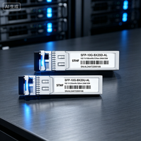 Module optique SFP+ BiDi 10G SFP-10G-BX20U/BX20D-AL Tx1270/Rx1330 20km LC Monofibre