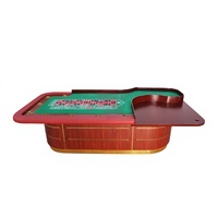 Table de Roulette Russe en Bois Vente Directe Usine MIR Style Européen et Américain Roulette à Zéro Unique et Double Zéro