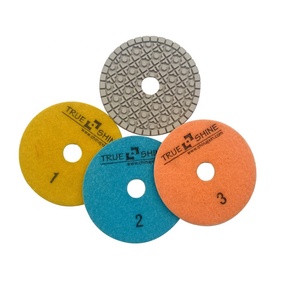 2023 đúng tỏa sáng hiệu quả cao đánh bóng cho đá granit đá cẩm thạch ES gạch móc vòng được hỗ trợ linh hoạt kim cương đánh bóng Pad OEM - Product Image 2