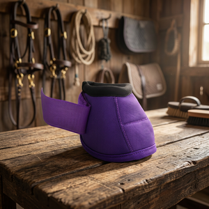 Bottes de protection pour chevaux en néoprène brillant, sur mesure, faible MOQ, haute qualité - Product Image 3