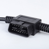 Cable Divisor OBD2 1 a 2, Cable de Extensión OBD II de 16 Pines y 16 Núcleos, Cable de Conversión de Interfaz OBD Automotriz