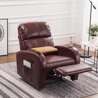OEM Maßgefertigte Wohnzimmermöbel Komfortabler Leder-Relaxsessel