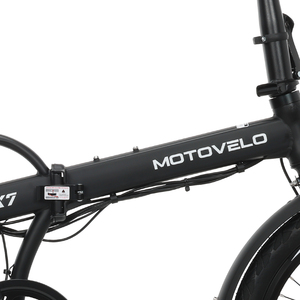 Bicicletta Elettrica Pieghevole MOTOVELO Lefen da 20 Pollici 350W 36V per Adulti, Ideale per Città e Fuoristrada con Cambio Shimano a 7 Velocità, Senza Dazi Antidumping - Product Image 5