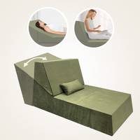 Compresser Canapé Moderne Mini Loisirs Canapé-Lit pour Lecture Coin Plancher Enfants Chambre Lavable Couverture pour Petite Chambre