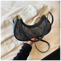 Sac à bandoulière personnalisé en jean et PU pour femme, portable, avec sangle réglable et amovible, idéal pour le quotidien et les rendez-vous