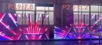 Écran LED transparent TOP STAR P3.91-7.82 pour vitrine, mur vidéo publicitaire en verre pour centre commercial, scène, salle d'exposition