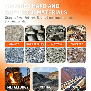 מפעל נייד לריסוק 500 טון לשעה, רכוב על מסילות, עם מגרסת אימפקט לריסוק אבן גיר, גרניט ובטון, ישירות מהמפעל. - Product Image 6