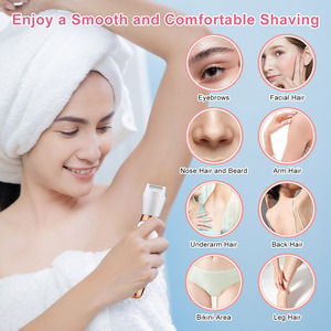 SOLIMPIA Depiladora Facial 5 en 1, Afeitadora Facial, Recortadora de Bikini, Depiladora Portátil para Mujer, Depiladora Eléctrica con Pantalla LED - Product Image 4