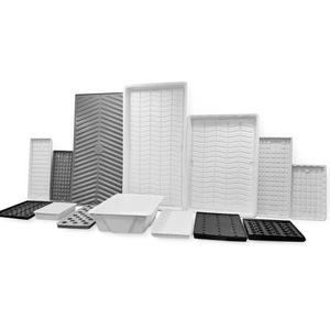 <span class=keywords><strong>Grand</strong></span> <span class=keywords><strong>bac</strong></span> à semis en plastique écologique épais avec couvercles pour la plantation de graines et les pots de pépinière intérieurs/extérieurs - Product Image 6
