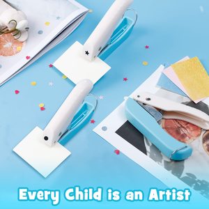 3 Packs de perforateurs en papier pour l'artisanat Petit <span class=keywords><strong>perforateur</strong></span> à main Cercle Étoile en forme de cœur <span class=keywords><strong>Perforateur</strong></span> à trou unique pour l'artisanat - Product Image 5