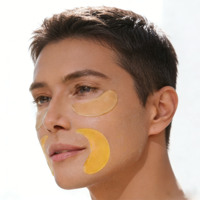 Masque pour les yeux hydrogel hyaluronique et rétinol sous les yeux, patchs, cernes, rides, escargot doré, 60 pièces, OEM ODM