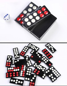 Juego de Dominó Pai Gow Tian Jiu, Tamaño Grande para el Hogar, 32 Piezas, Dominó de Madera y Cuero de Alta Calidad, Pulido a Mano - Product Image 6