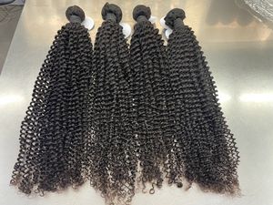 热门供应商美容杰瑞卷毛预拉伸生人发束，用于编织纬编发辫，适用于黑人 - Product Image 1