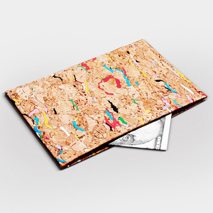 Cork <b>Passport</b> <b>Holder</b> Travel, Wallet With Card Slots <b>Document</b> Organizer Rfid Blocking Eco Friendly Vegan Leather Id Cover/ - Product Image 1