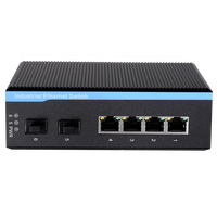 InMax Fabricante 6 Puertos 4 Puertos 48V Industrial Poe Switch para Equipo de Seguridad Cámara de Seguridad Cctv Cámara Ip