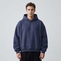 Hoodie Fleece Oversize Polos 340gsm 8 Warna Tersedia Bordir 3D Sampel 7 Hari OEM MOQ 50pcs