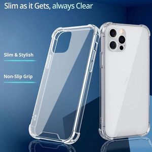 เคสโทรศัพท์ใสกันกระแทกสำหรับ Ip 16 15 14 13 12 Pro Max TPU PC  ขายส่ง - Product Image 5