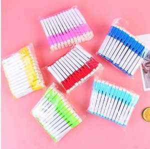 Marqueur effaçable à sec personnalisé Bonvada, encre réutilisable, multicolore, petit format, marqueur pour tableau blanc standard avec gomme - Product Image 2