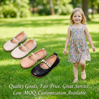 Chaussures pour filles, chaussures plates à semelle souple pour enfants, chaussures décontractées polyvalentes pour enfants, chaussures habillées pour le printemps et l'automne