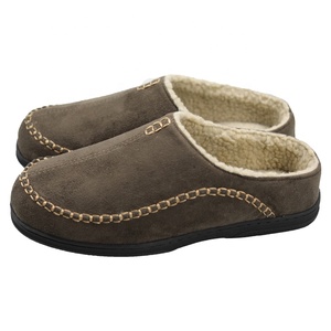 Zapatillas de casa para hombre de espuma viscoelástica, cálidas, cómodas, con Logo personalizado, para invierno - Product Image 2