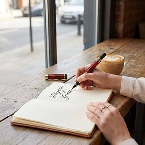 Stylo <span class=keywords><strong>de</strong></span> luxe à pointe souple, <span class=keywords><strong>rechargeable</strong></span>, en métal, pour la calligraphie, l'écriture, le dessin et la signature, papeterie artistique - Product Image 6