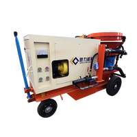 Machine à projeter le béton sec GENGLI GSP-D 7m³/h pour la construction de tunnels et l'exploitation minière
