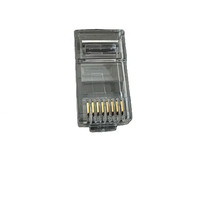 Système de câblage réseau Cat 6 UTP 8P8C Paire de connecteurs réutilisables sans outil RJ45 Cat6 Fiches murales modulaires
