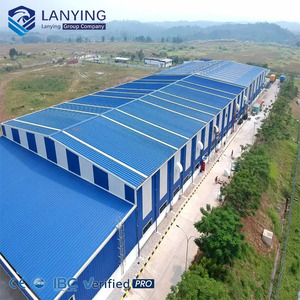 Edificio Metálico Prefabricado, Almacén Industrial, Estructura de Acero, Nave de Almacenamiento de Gran Envergadura, Almacén para Cadena de Suministro - Product Image 1