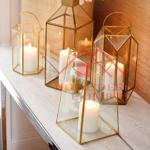 2025 New Arrival Metal Brass Decorative Hanging <b>Candle</b> <b>Lantern</b> for Wedding Decor Best Seller <b>Candle</b> <b>Lantern</b> <b>Outdoor</b> Decor - Product Image 6