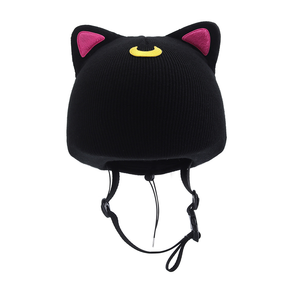 Oreilles de chat lune noire