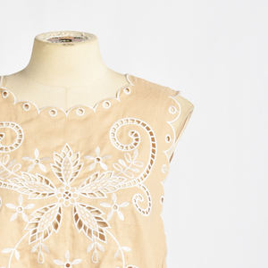 Prix compétitif Qualité supérieure Vêtements pour femmes Vente en gros 55% Lin 45% Viscose Casual Top sans manches - Product Image 4