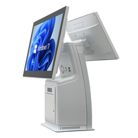 Imprimante 58/80mm intégrée 15.6 pouces système de point de vente Pos Price Checker Touch Pos Android Terminal pour les petites entreprises de vente au détail