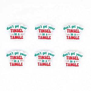 もつれシリコンビーズであなたのTinselを手に入れないでくださいジュエリーブレスレットペンシリコンフォーカルビーズを作る - Product Image 5