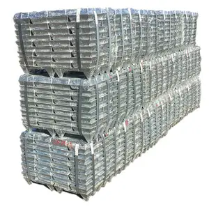 Lingote de aluminio de fundición DIN 99,9 99,7 99,99 AlSi12Cu AlSI7Mg AlSi10Mg AlSi6Cu4 ALSi9Cu3 113 ZL 102 104 lingote de aleación de aluminio