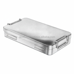 Caja de Instrumentos Quirúrgicos Manuales de Alta Calidad, Recipiente de Acero Inoxidable con Tapa, Tazones Médicos Duraderos, Vajilla de Hospital Premium con Certificación CE - Product Image 2