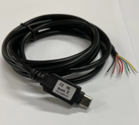 3,3 V 5V FTDI FT232RL RS232 tipo C USB a Uart TTL Cable serie para Raspberry Pi 1,8 M