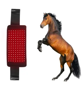 Tier pferd Haustier verwenden gepulste LED-Therapie-Pad 660nm 850nm roter Infrarot gürtel Erschwing liche LED-Heilung therapie Licht