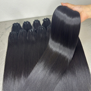 ผมต่อเวียดนามแท้ Ksix 2026 Luxury 12a เกรดพรีเมียม แบบ Double Weft  ซุปเปอร์ดับเบิ้ลดรอน  จัดเรียงเกล็ดผม  แบบ Fast Bulk - Product Image 1