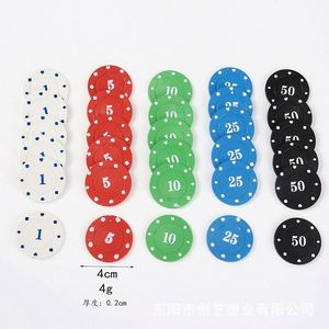 Fabricante de Fichas de Póker Personalizadas, Impresión Personalizada de Fichas de Casino, Fichas de Juego de Alta Calidad, Suministro al por Mayor - Product Image 5