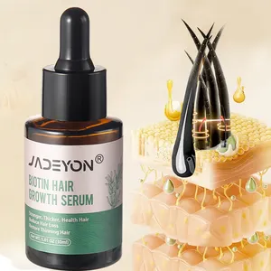 Serum penumbuh rambut wanita, minyak Rosemary untuk perawatan rambut rontok tipis untuk wanita