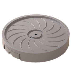 Plateau multifonctionnel pour plantes en PP avec roues cachées Pot de fleurs en acier durable <span class=keywords><strong>Soucoupe</strong></span> moderne peu encombrant pour la maison et le bureau Jardin - Product Image 1