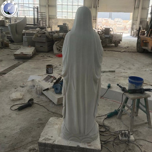 Estatua de la Virgen María de Fibra de Vidrio Resistente a la Intemperie, Tamaño Personalizado, Directo de Fábrica, para Jardín, Iglesia y <span class=keywords><strong>Cementerio</strong></span>, Uso Religioso - Product Image 6