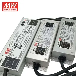 8W to 600W 12V 24V 36V 48V 54V Meanwell Led Driver Dimmable Waterproof IP65/IP67 Switching Power Supply Mean Well Driver