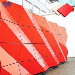 Panneaux en aluminium massif pour façade de bâtiment, design doré, <span class=keywords><strong>anti</strong></span>-corrosion, protection de sécurité, murs-rideaux, vente en gros - Product Image 6