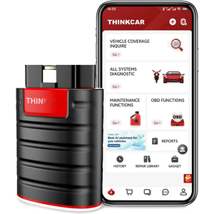 Outil de diagnostic THINKCAR THINKDIAG OBD2 TKD04 Noir Lecteur de code Outil automobile - Product Image 1