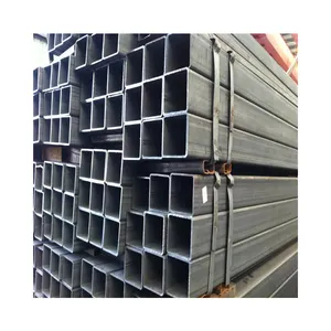 HongTeng steel pipes Carbon Steel Welded Pipe Square black Tube Bar Iron Pipe