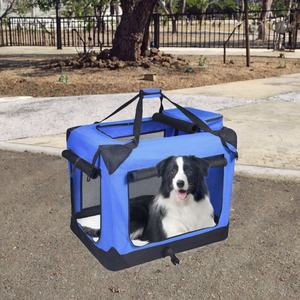 Transportín Plegable Portátil para Mascotas, Nido para Perros Medianos y Grandes con Cierre de Cremallera, Material Oxford Resistente, Diseño de Gato, para Viajes en Auto - Product Image 3