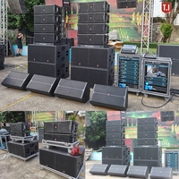 Sistema de Sonido Line Array para Conciertos al Aire Libre, Equipos de Sonido, Sistema de Entretenimiento para Iglesias, Cruzadas, Espectáculos en Vivo